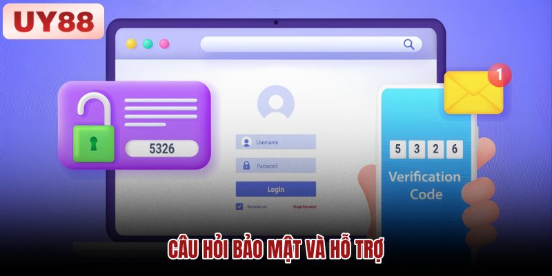 Lưu ý bảo mật và hỗ trợ khi đăng nhập UY88 Hình minh họa các lưu ý bảo mật khi truy cập tài khoản UY88