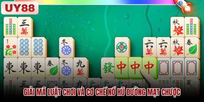 Luật chơi và cơ chế Đường Mạt Chược Hình minh họa giao diện và cơ chế tổ hợp của trò chơi Đường Mạt Chược Mahjong Ways