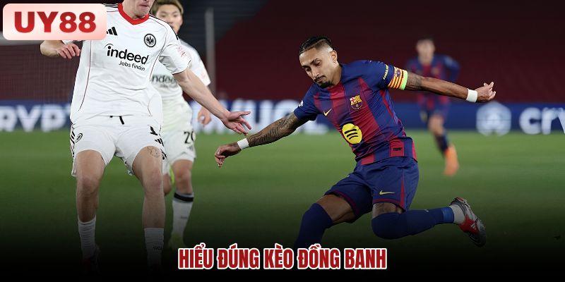 Kèo đồng banh và quy tắc thanh toán mốc 0 Minh họa kèo đồng banh chấp 0 với ba trường hợp thắng hòa hoàn tiền và thua