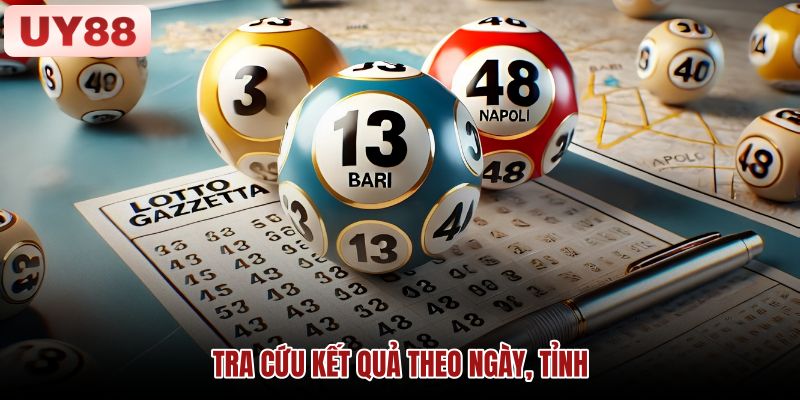 Tra cứu xổ số miền Trung theo tỉnh và ngày Hình minh họa quy trình chọn tỉnh, ngày quay và bảng kết quả XSMT