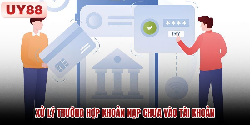 Hình minh họa kiểm tra lịch sử nạp và chứng từ khi tiền chưa được ghi nhận